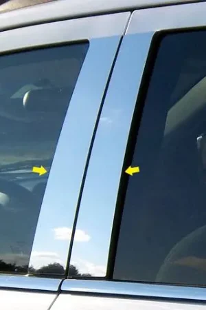 JEEP COMPASS 4dr QAA Stainless 4pcs Pillar Trim PP51075 Best Seller