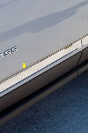 Modern JEEP COMPASS 4dr QAA Stainless 4pcs Rocker Panel Trim TH51075