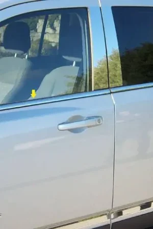 JEEP COMPASS 4dr QAA Stainless 4pcs Window Sill Accent WS51075 Free Shipping