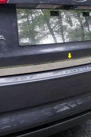 KIA OPTIMA 4dr QAA Stainless 1pcs Rear Deck Accent RD11805 No Minimum Order