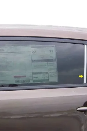 KIA SPORTAGE 4dr QAA Stainless 8pcs Pillar Trim PP11837 Clearance