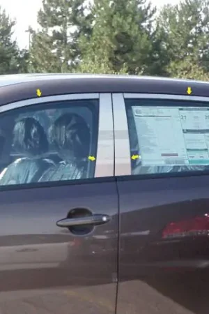 KIA SPORTAGE 4dr QAA Stainless 12pcs Window Accent Package WP11835 Save Now