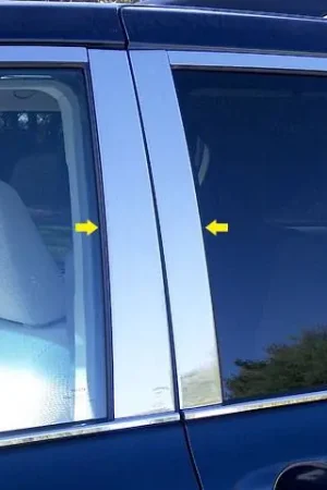 Reduced Price TOYOTA SIENNA 4dr QAA Stainless 4pcs Pillar Trim PP11150