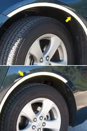 Trending TOYOTA SIENNA 4dr QAA Stainless 4pcs Wheel Well Accent WQ11150