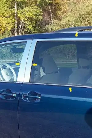 TOYOTA SIENNA 4dr QAA Stainless 16pcs Window Accent Package WP11150 Final Sale