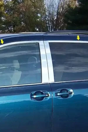 TOYOTA SIENNA 4dr QAA Stainless 4pcs Window Accent Package WP11152 Warranty Included