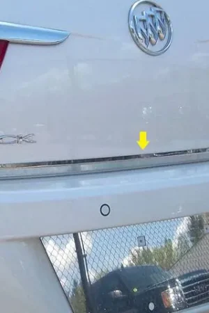 BUICK VERANO 4dr QAA Stainless 1pcs Rear Deck Accent RD52540 Limited Offer