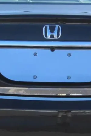 HONDA CIVIC 4dr QAA Stainless 1pcs License Plate Bezel LP12214 Fan Favorite