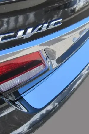 Trusted Brand HONDA CIVIC 4dr QAA Stainless 1pcs Rear Bumper Accent RB12214