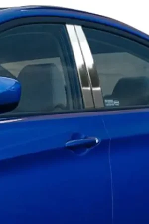 Trending Fits Hyundai ACCENT 4dr QAA Stainless 6pcs Pillar Trim PP12366