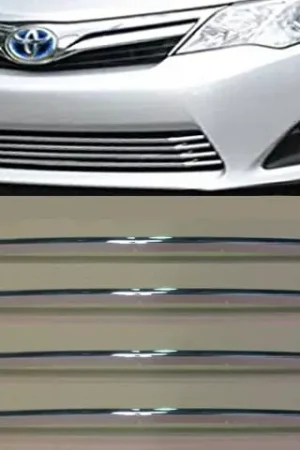 TOYOTA CAMRY 4dr QAA Chrome ABS plastic 4pcs Grille Overlay SGC12130 Original