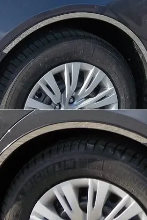 Final Sale TOYOTA CAMRY 4dr QAA Stainless 4pcs Wheel Well Accent WQ12130