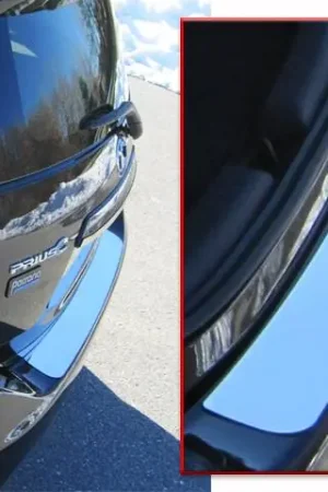 Today Only TOYOTA PRIUS C 4dr QAA Stainless 1pcs Rear Bumper Accent RB12705