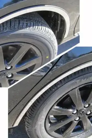 Markdown TOYOTA PRIUS C 4dr QAA Stainless 4pcs Wheel Well Accent WQ12705