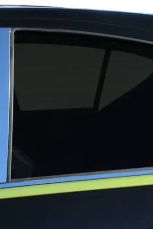 Worldwide Shipping TOYOTA PRIUS C 4dr QAA Stainless 6pcs Pillar Trim PP12706