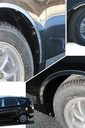 TOYOTA PRIUS V 4dr QAA Stainless 4pcs Wheel Well Accent WQ12700 New Arrival