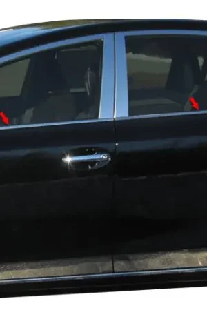 Deal TOYOTA PRIUS V 4dr QAA Stainless 8pcs Window Sill Accent WS12700