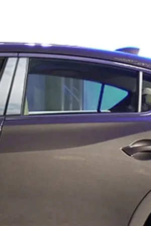 Warranty Included ACURA ILX 4dr QAA Stainless 6pcs Pillar Trim PP13206