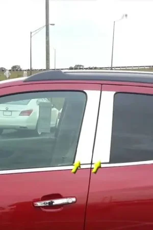 BUICK ENCORE 4dr QAA Stainless 8pcs Pillar Trim PP53562 Bulk Order