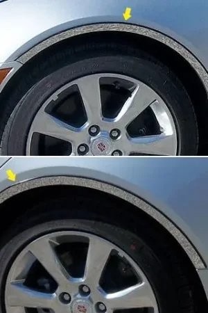 CADILLAC ATS 4dr QAA Stainless 4pcs Wheel Well Accent WQ53235 Mega Sale