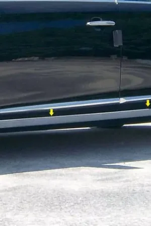 Special Discount CADILLAC XTS 4dr QAA Stainless 4pcs Rocker Panel Trim TH53246