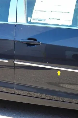 New Arrival CHEVROLET MALIBU 4dr QAA Stainless 4pcs Molding Insert MI53105