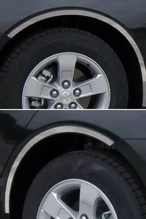CHEVROLET MALIBU 4dr QAA Stainless 4pcs Wheel Well Accent WQ53106 Final Sale