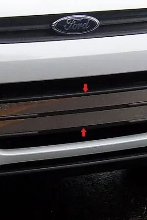 FORD ESCAPE 4dr QAA Stainless 2pcs Grille Accent SG53361 Next Day Delivery