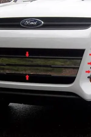 FORD ESCAPE 4dr QAA Stainless 8pcs Grille Accent SG53360 Certified