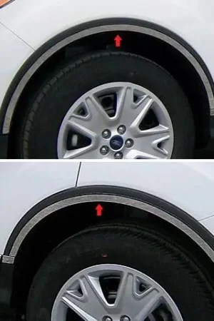 Editor’s Pick FORD ESCAPE 4dr QAA Stainless 4pcs Wheel Well Accent WQ53360