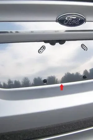 FORD FUSION 4dr QAA Stainless 1pcs License Plate Bezel LP53390 Best Choice