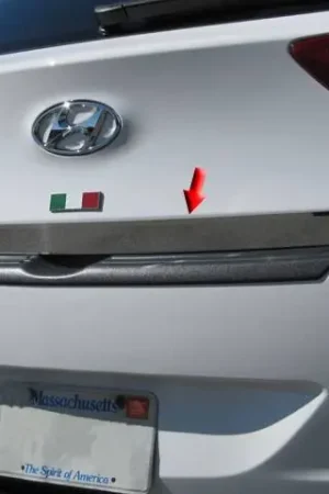 Fits Hyundai ELANTRA 4dr QAA Stainless 1pcs Rear Deck Accent RD13345 Weekend Sale