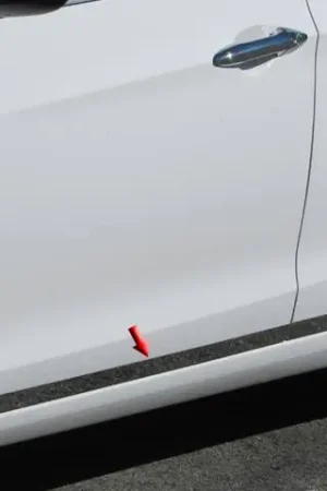 Fits Hyundai ELANTRA 4dr QAA Stainless 4pcs Rocker Panel Trim TH13345 Premium