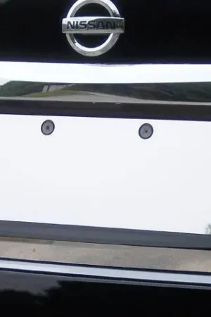 Fits Nissan ALTIMA 4dr QAA Stainless 1pcs License Plate Bezel LP13550 Best Seller