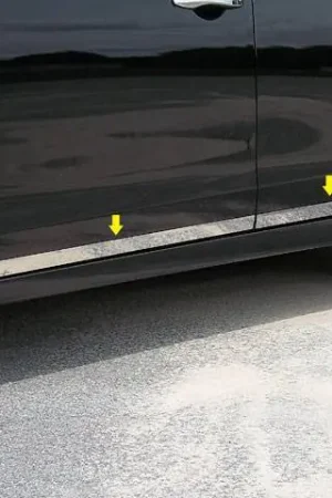 Get Yours Fits Nissan ALTIMA 4dr QAA Stainless 4pcs Rocker Panel Trim TH13550