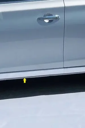 Free Delivery Fits Nissan SENTRA 4dr QAA Stainless 6pcs Rocker Panel Trim TH13575