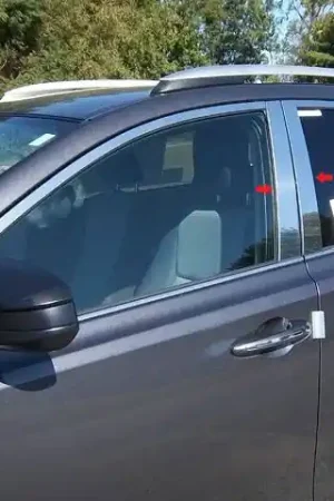 TOYOTA RAV4 4dr QAA Stainless 10pcs Pillar Trim PP13183 In Demand