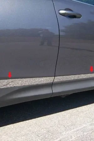 TOYOTA RAV4 4dr QAA Stainless 4pcs Rocker Panel Trim TH13181 Markdown