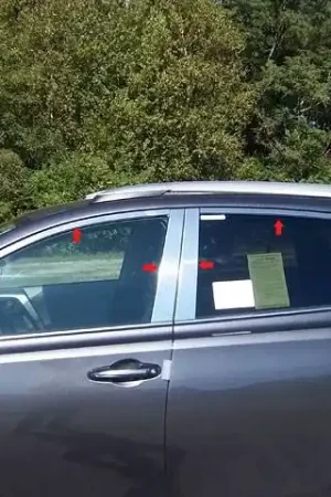 TOYOTA RAV4 4dr QAA Stainless 16pcs Window Accent Package WP13180 Instant Buy