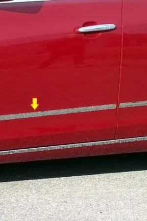 Warranty Included CADILLAC CTS 4dr QAA Stainless 4pcs Side Accent Trim AT54250