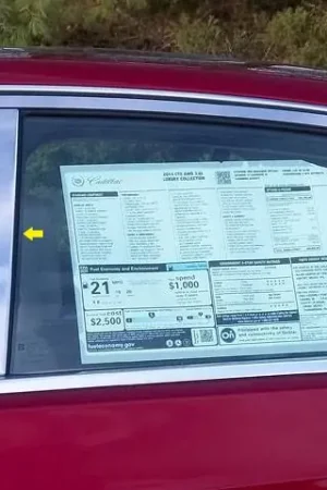 New Release CADILLAC CTS 4dr QAA Stainless 6pcs Pillar Trim PP54251