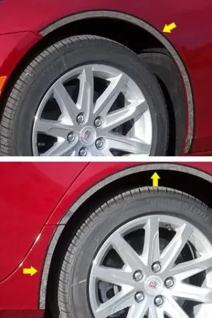 Order Now CADILLAC CTS 4dr QAA Stainless 6pcs Wheel Well Accent WQ54252
