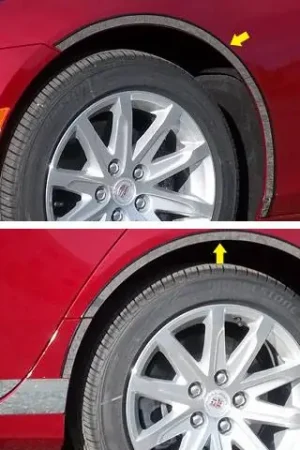 CADILLAC CTS 4dr QAA Stainless 6pcs Wheel Well Accent WQ54250 Place Order