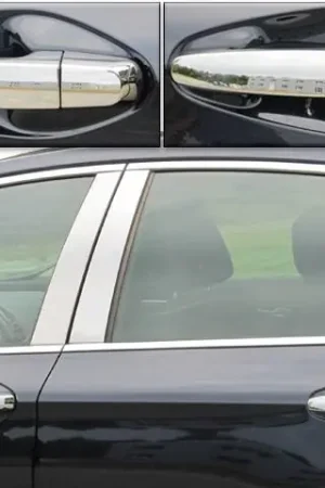 CHEVROLET IMPALA 4dr QAA Chrome ABS plastic 8pcs Door Handle Cover DH54135 Worldwide Shipping