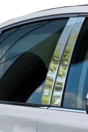 One Day Deal Fits Infiniti Q50 4dr QAA Stainless 6pcs Pillar Trim PP14051