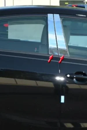 Weekend Sale KIA FORTE 4dr QAA Stainless 6pcs Pillar Trim PP14811