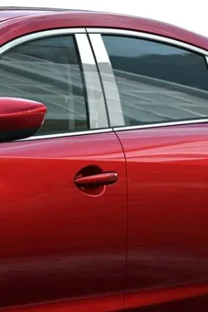 MAZDA MAZDA6 4dr QAA Stainless 12pcs Pillar Trim PP14763 No Minimum Order