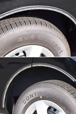 Fits Nissan ROGUE SELECT 4dr QAA Stainless 6pcs Wheel Well Accent WQ28535 Modern