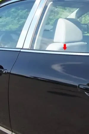 Direct From Factory Fits Nissan ROGUE SELECT 4dr QAA Stainless 4pcs Window Sill Accent WS28535