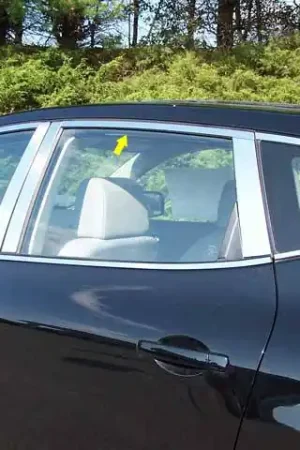 Fits Nissan ROGUE SELECT QAA Stainless 4pcs Window Accent Package WP28536 Grab Now